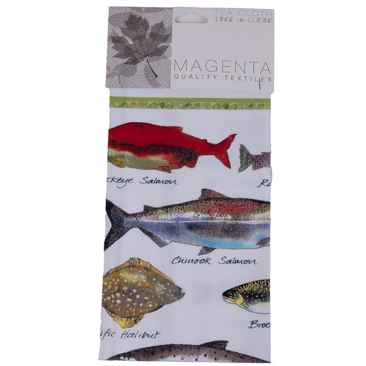 Tea Towel - Canadian Fish