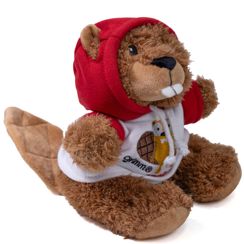 Grimm Beaver Stuffed Animal in Hoody - 9"