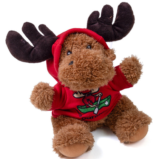 Grimm Moose Stuffed Animal in Hoody - 9"