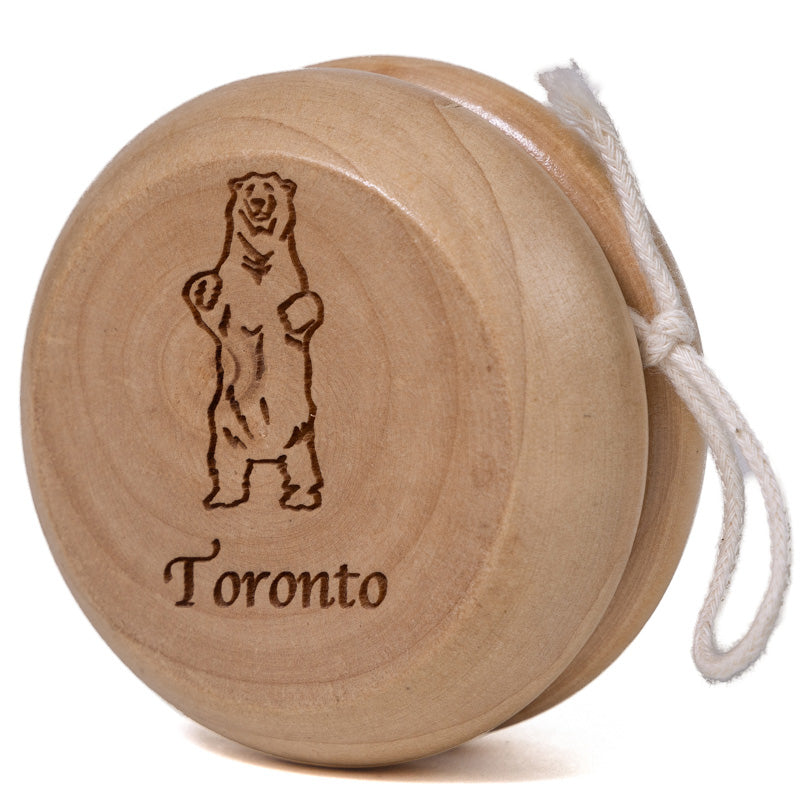 Classic Wooden Yo-Yo - Standing Bear Toronto