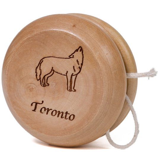 Classic Wooden Yo-Yo - Wolf Toronto