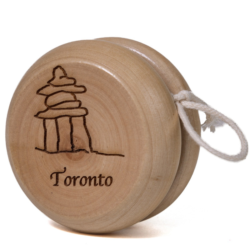 Classic Wooden Yo-Yo - Inukshuk Toronto