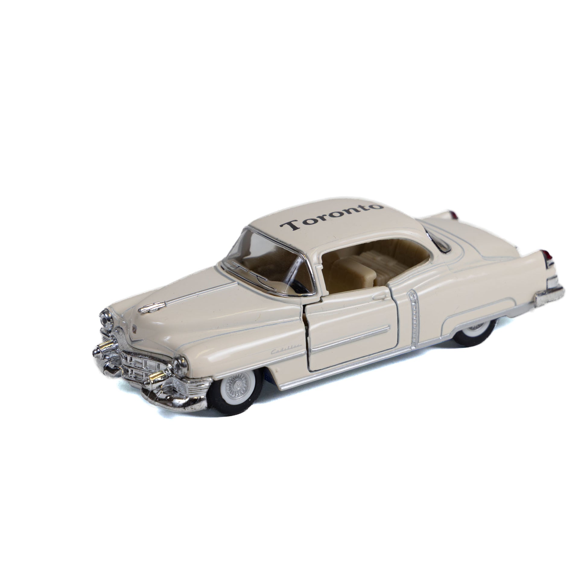 1953 Cadillac Series 62 Coupe Die-Cast Metal Model (1:43) in White