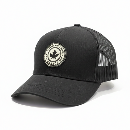 Canada Great White North Trucker Cap - Black side