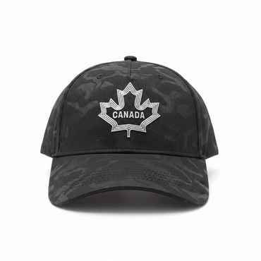 Canada Camo Print Maple Leaf Cap Front
