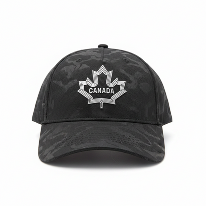 Canada Camo Print Maple Leaf Cap Front