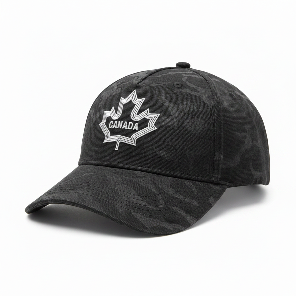 Canada Camo Print Maple Leaf Cap