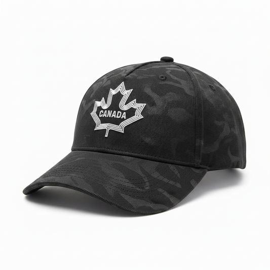 Canada Camo Print Maple Leaf Cap