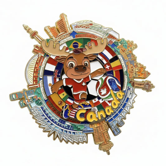 CANADA 2026 Soccer Spinner magnet - Limited Edition
