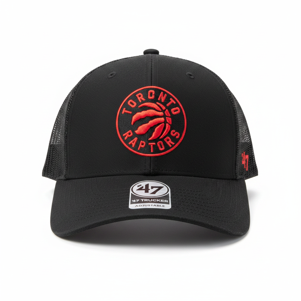 NBA Toronto Raptors '47 Trucker Cap - Black- front