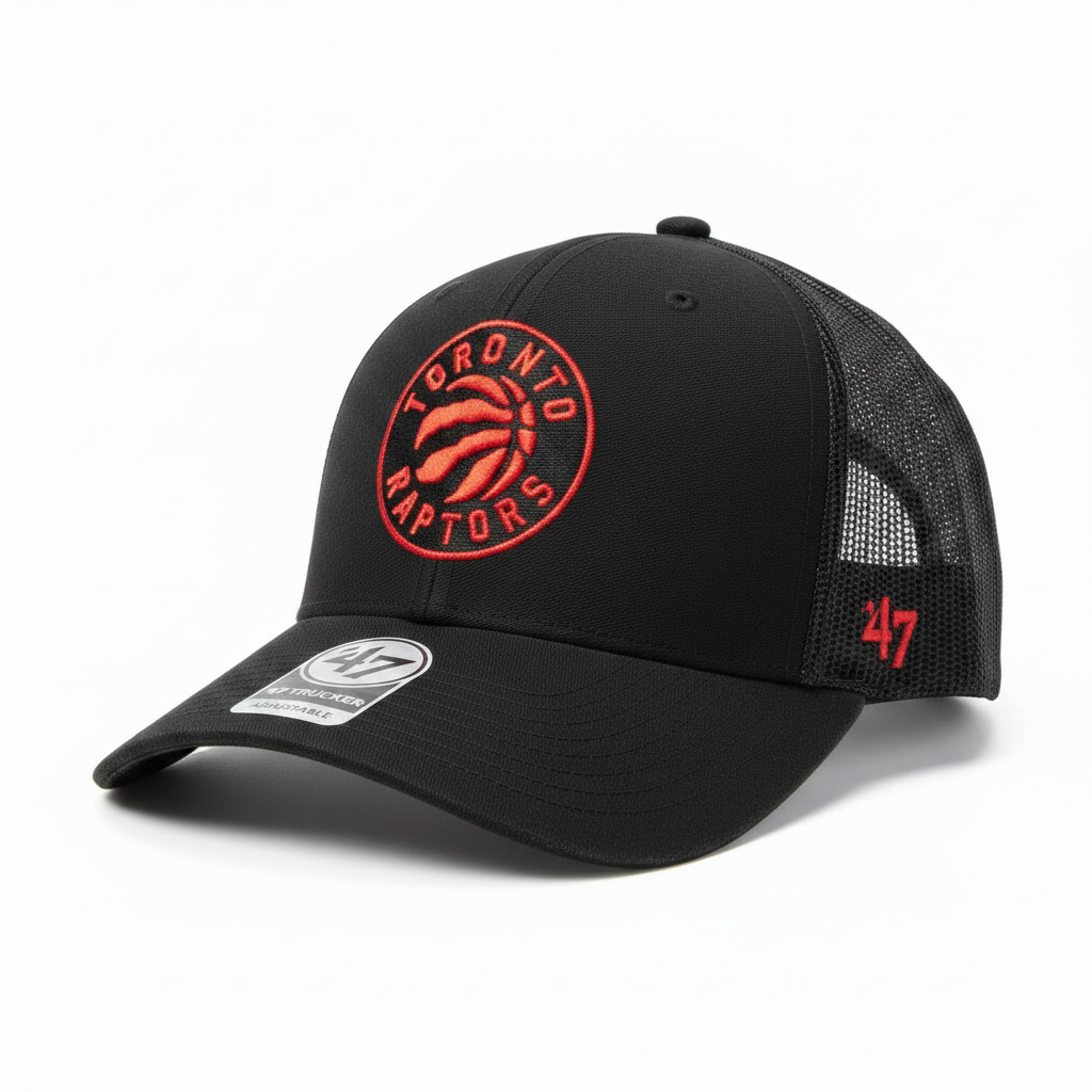 NBA Toronto Raptors '47 Trucker Cap - Black- side