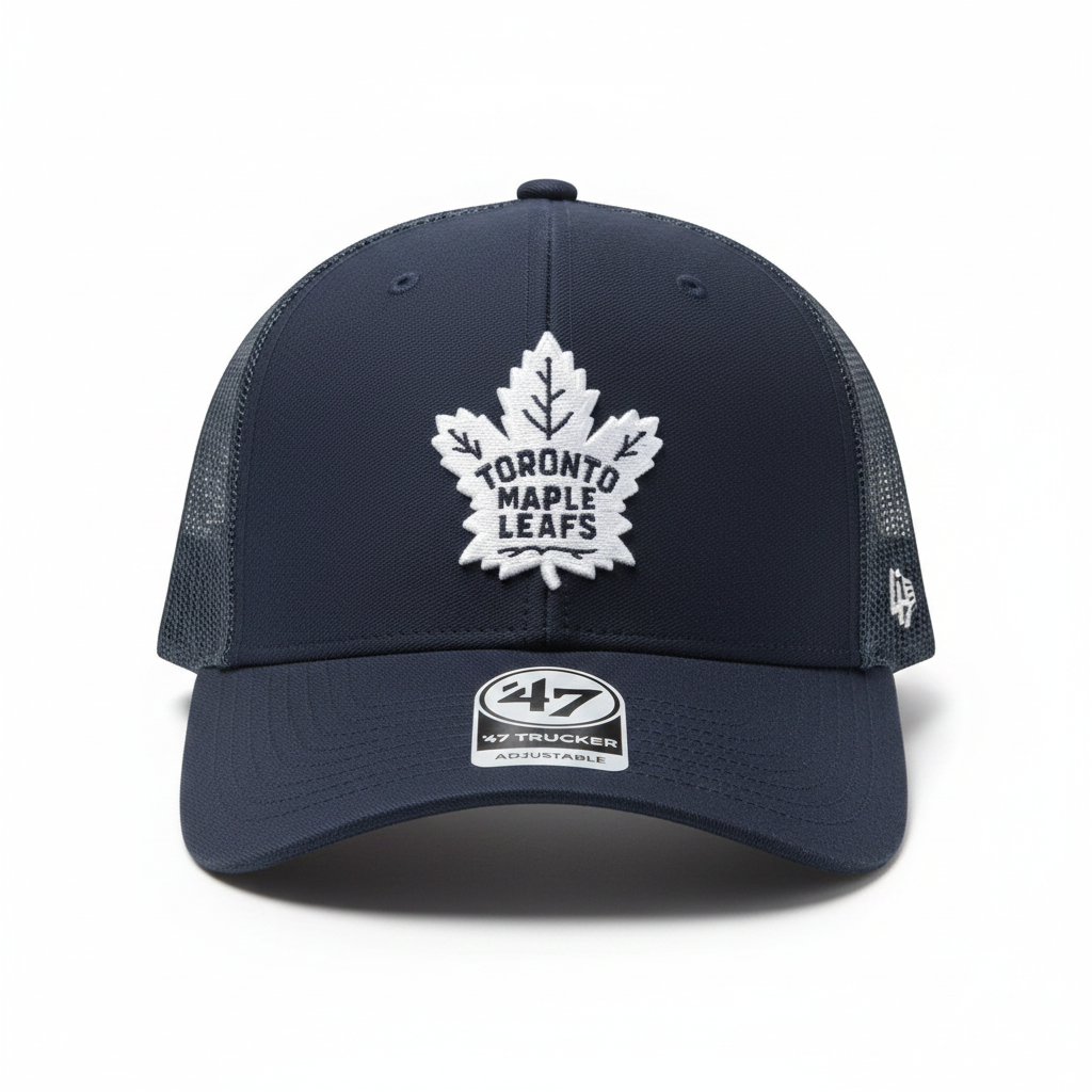NHL Toronto Maple Leafs Mesh '47 Trucker Cap front