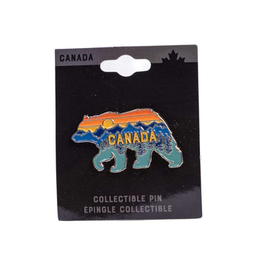 Pin de solapa - Oso vibrante