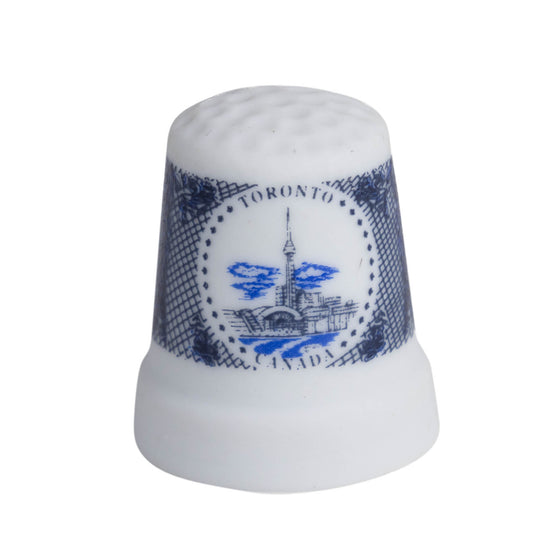 Toronto Ceramic Thimble - CN Tower and Rogers Centre