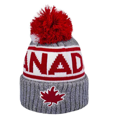 Canada Athletic Pompon Hat - Grey