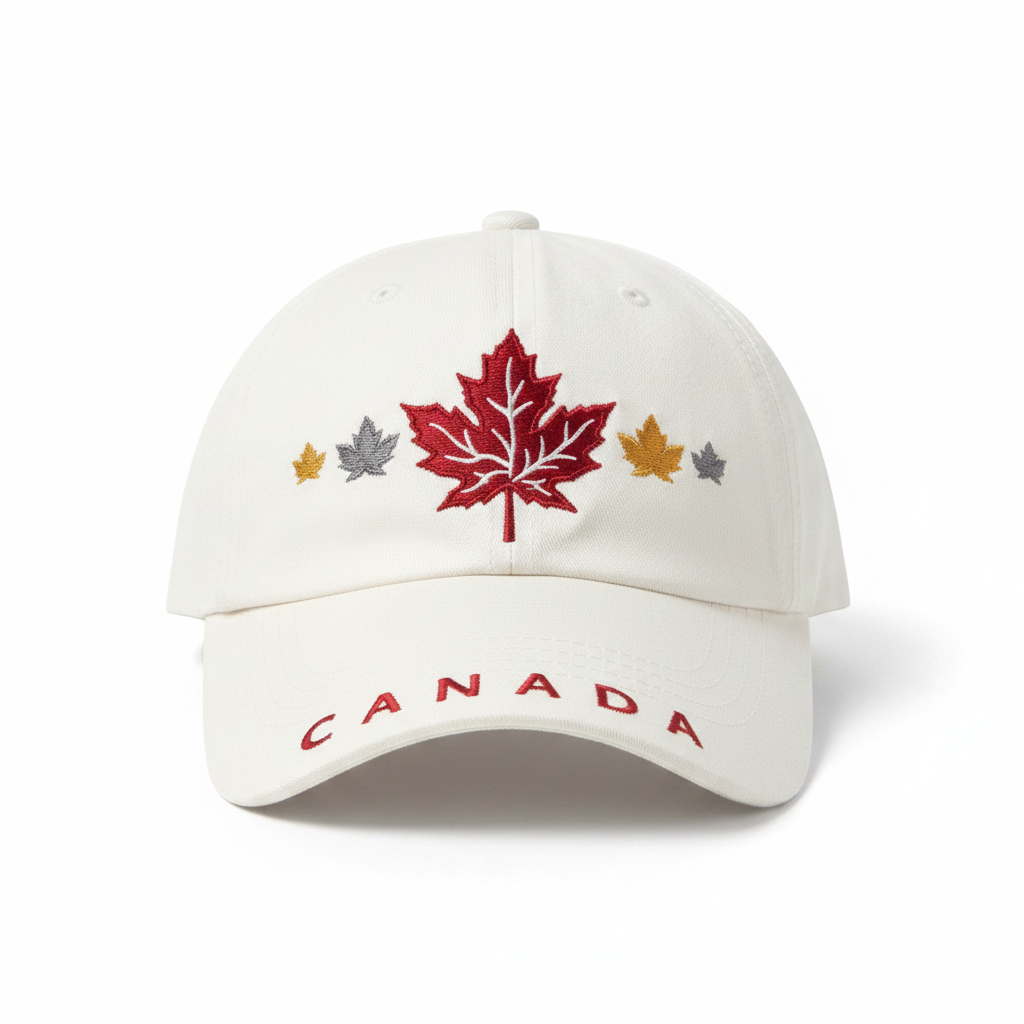 Canada Autumn Maple Leaf Cap Front
