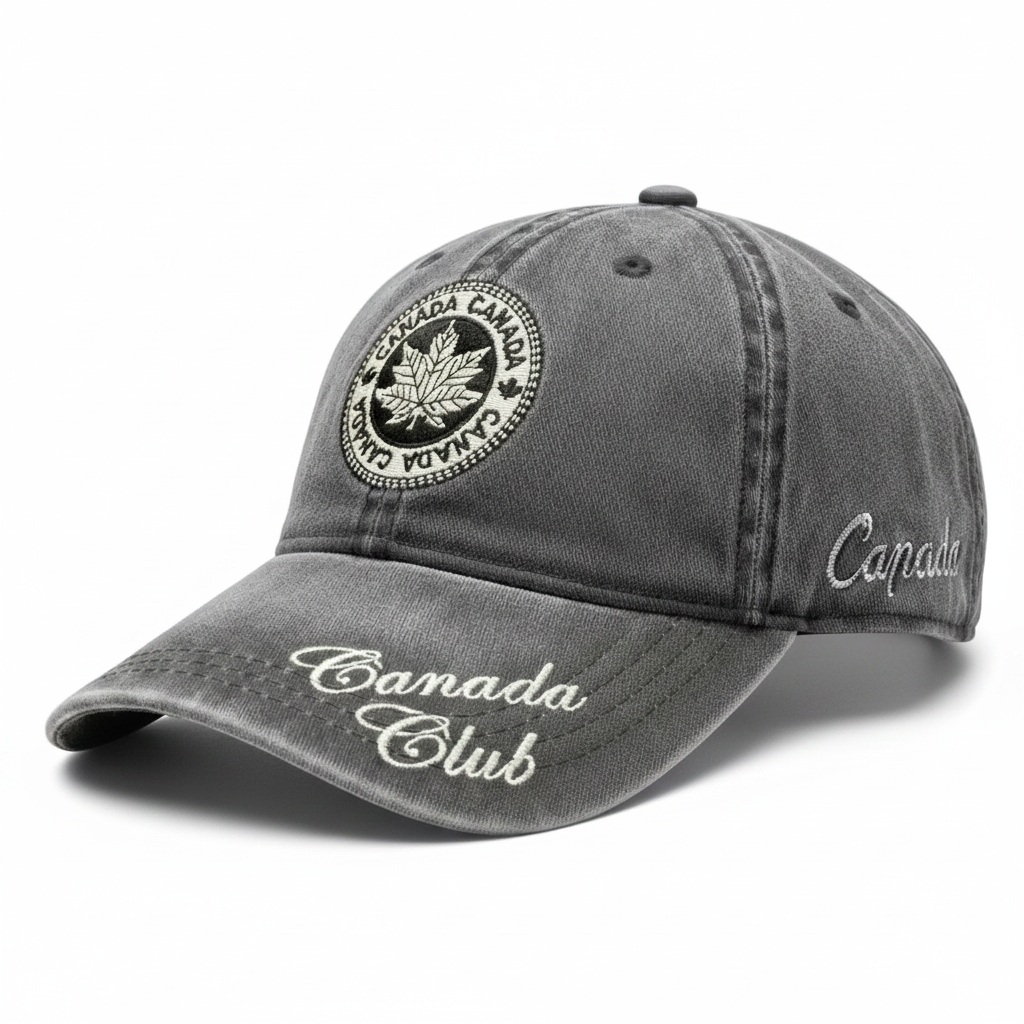 Canada Club Maple Leaf Patch Cap Side
