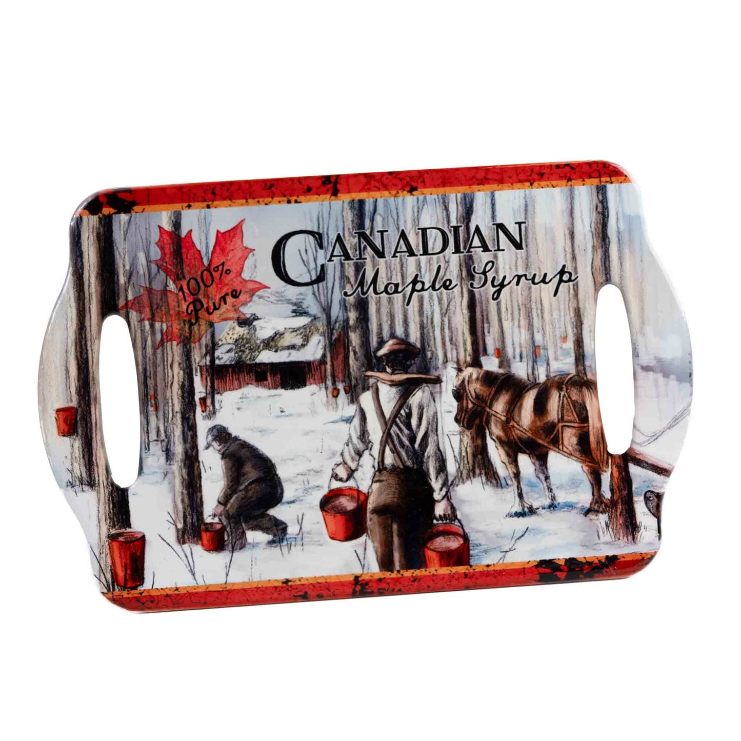 Canada Decorative Cutting Board - Maple Syrup Harvest