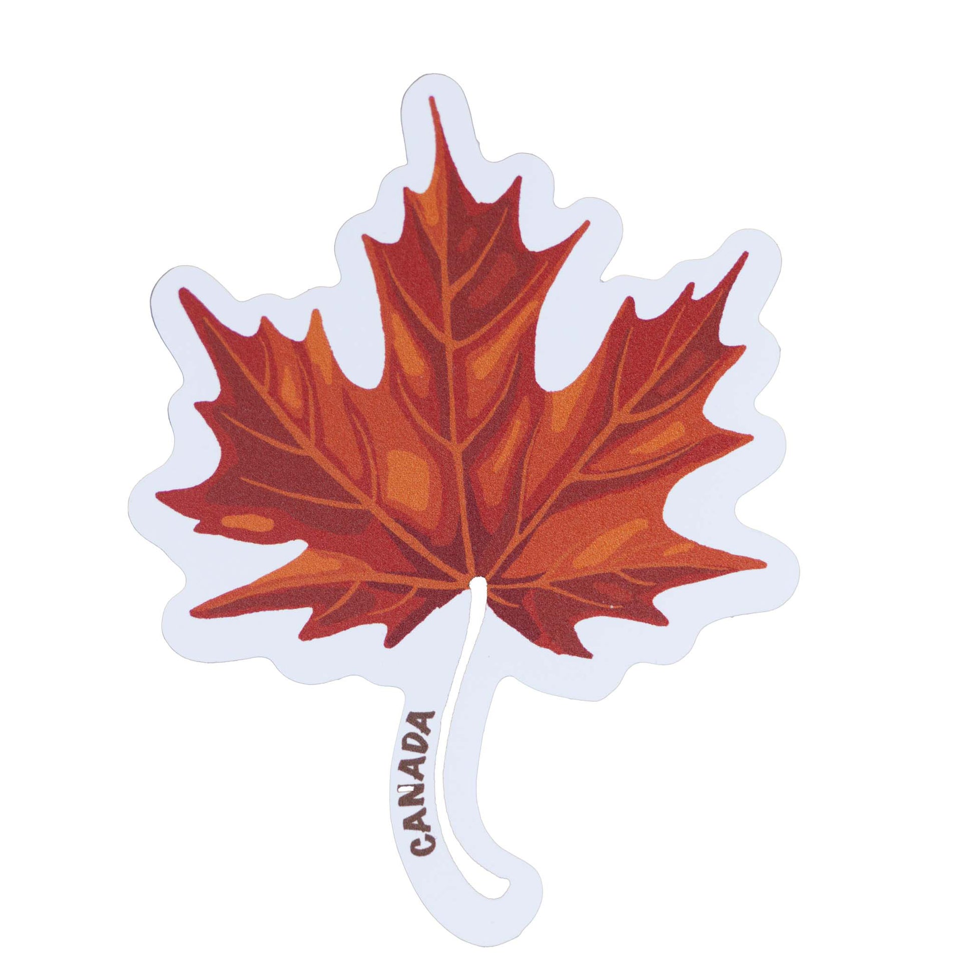 Canada Die Cut Sticker - Autumn Maple Leaf
