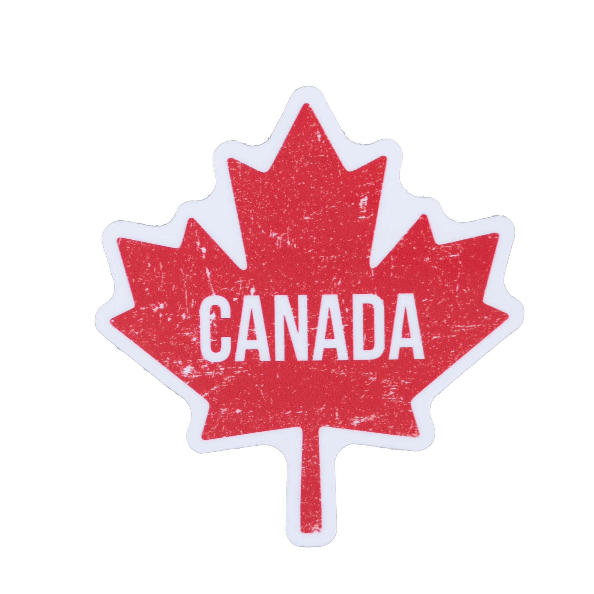 Canada Die Cut Sticker - Canadian Red Maple Leaf