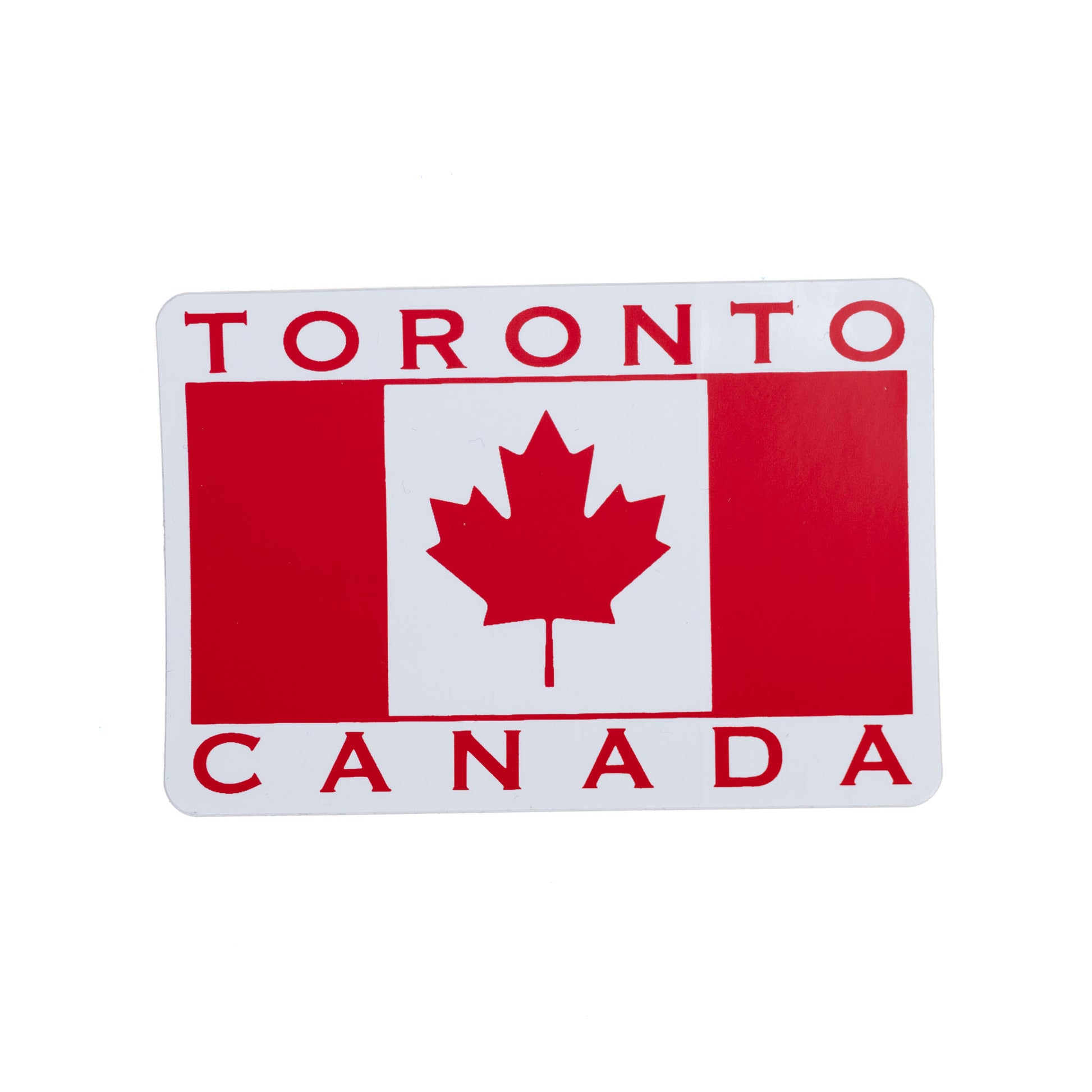Canadian Flag Sticker - Toronto Edition