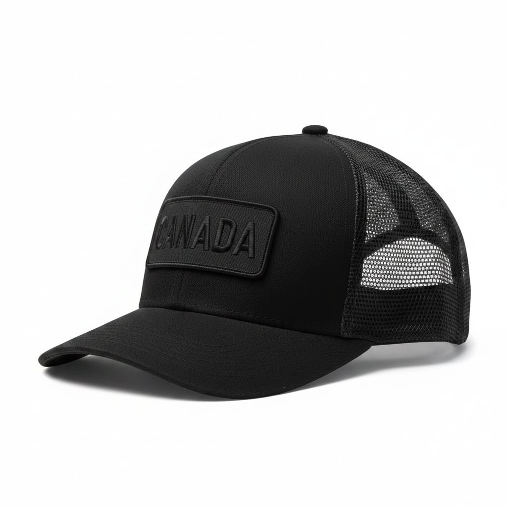 Canada Logo Patch Mesh Cap Side