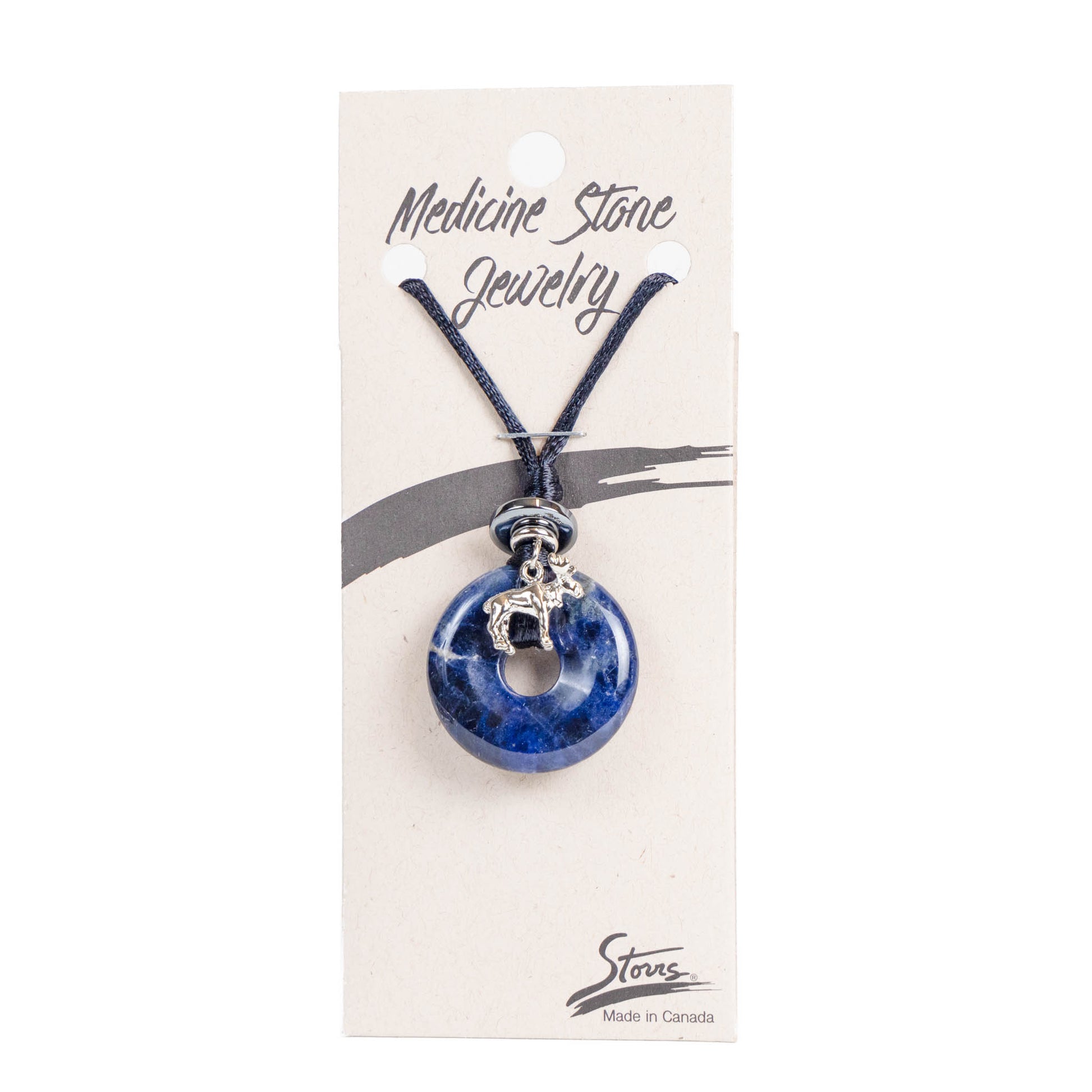 Canada Moose Medicine Stone Necklace