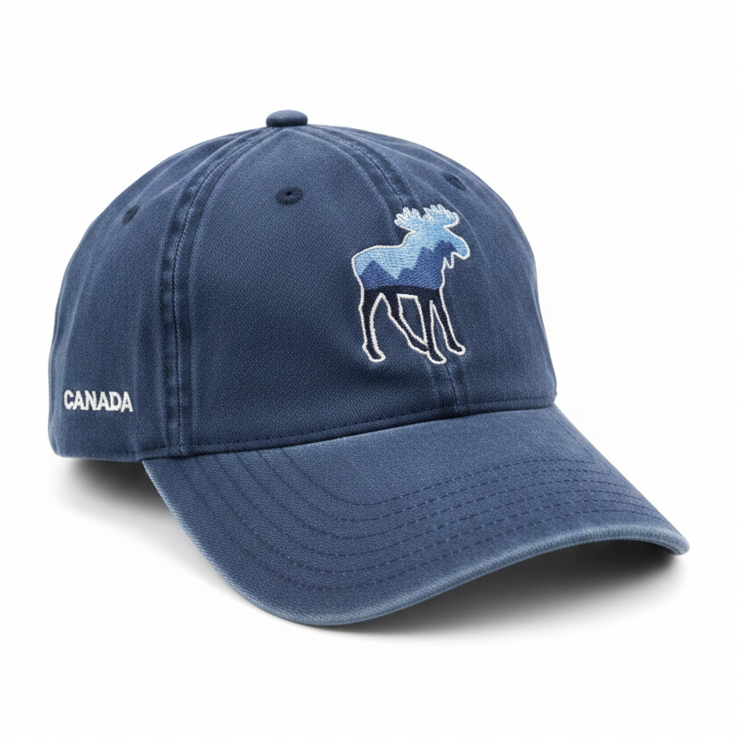 Canada Moose Silhouette Cap-side2