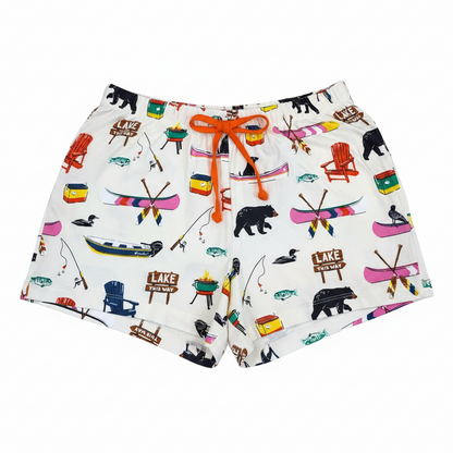 Canada On the Lake Women’s Cotton Sleep Shorts