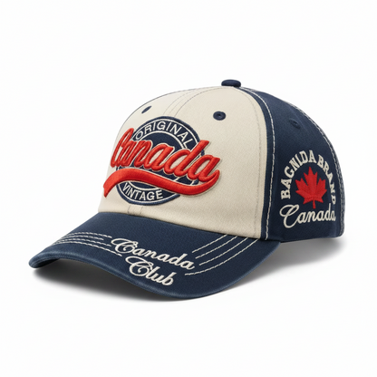 Canada Original Vintage Embroidered Cap Side