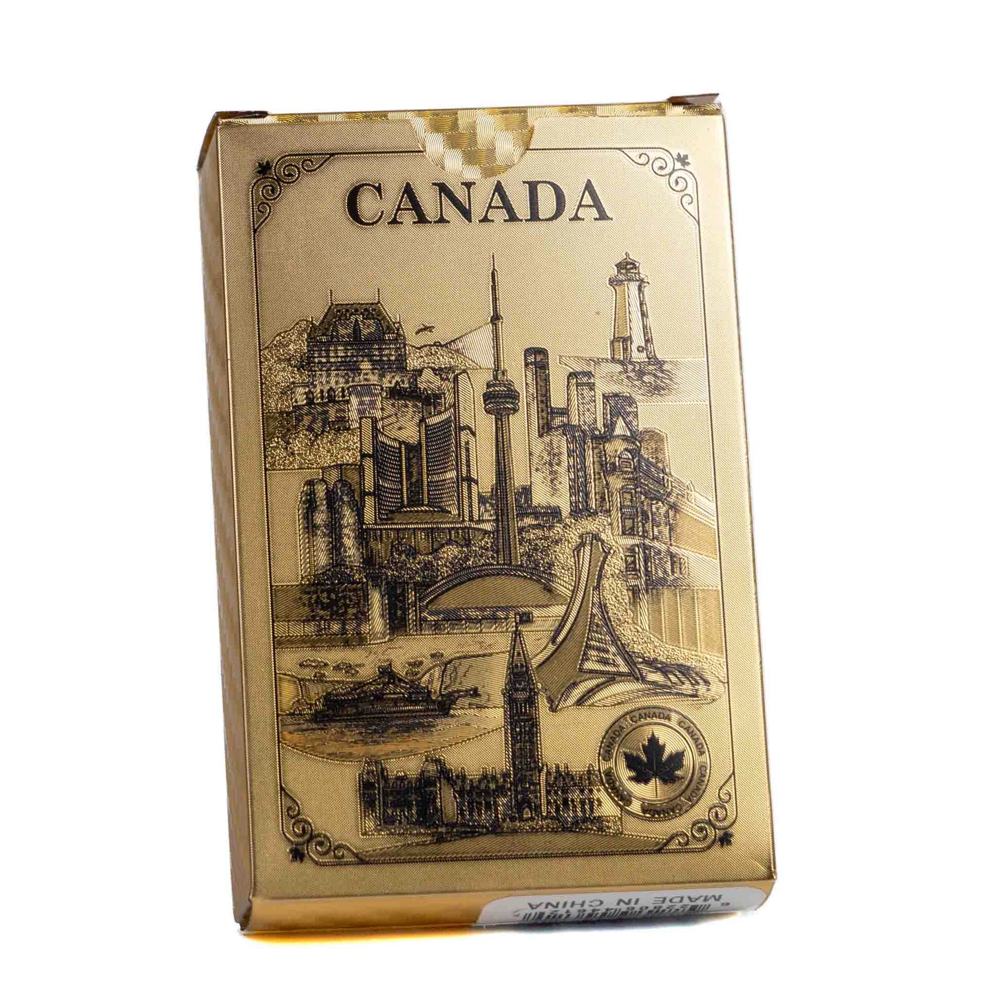 Canada Playing Cards – Canadian Icons Gold Deck
