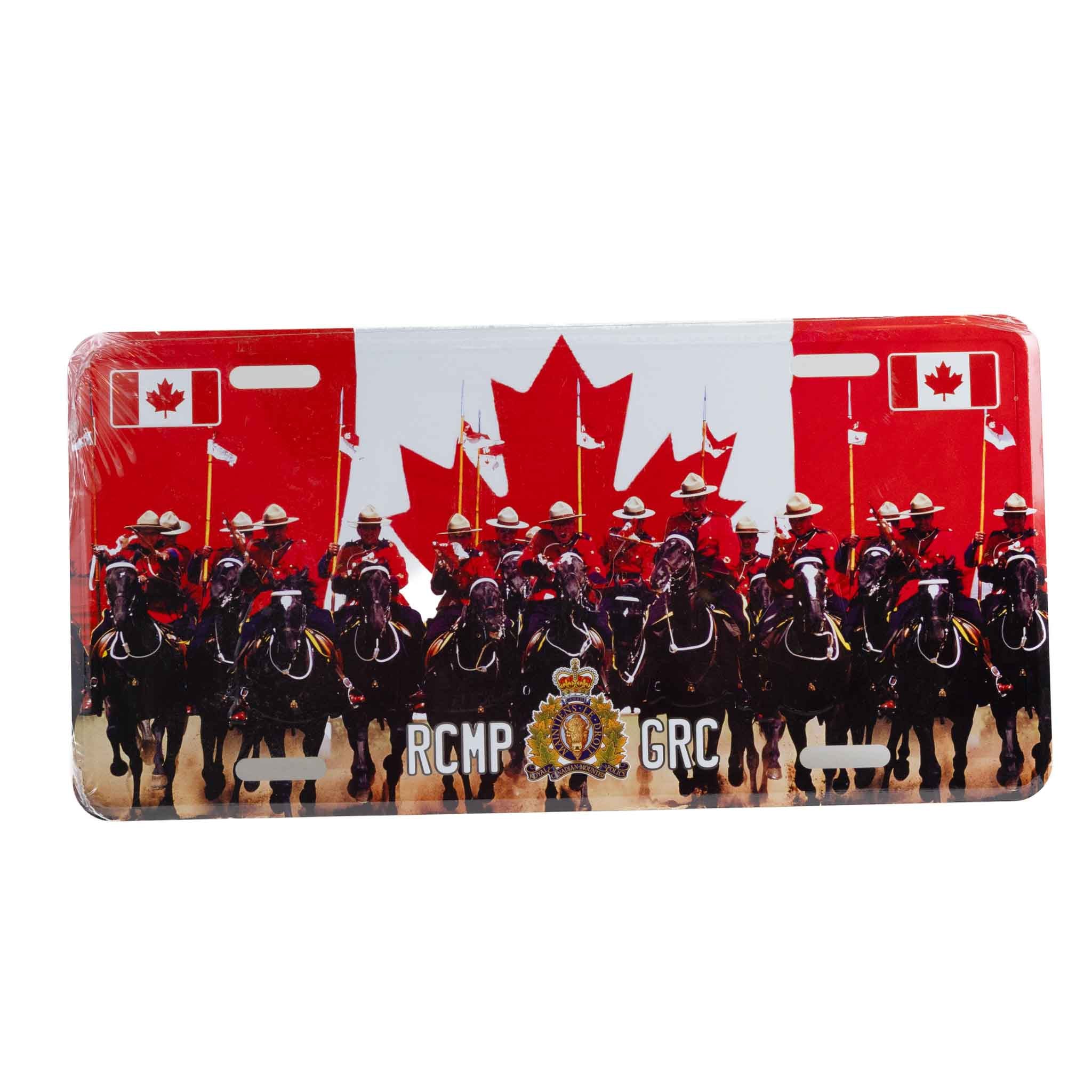 Canada RCMP License Plate - 12" x 6"