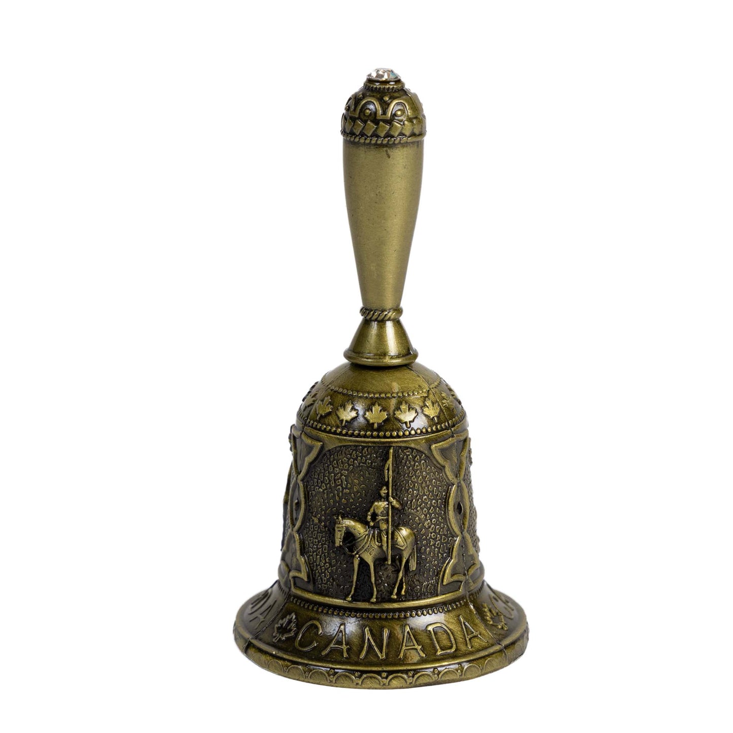 Canada Souvenir Bell-Canadian Landmarks Gold