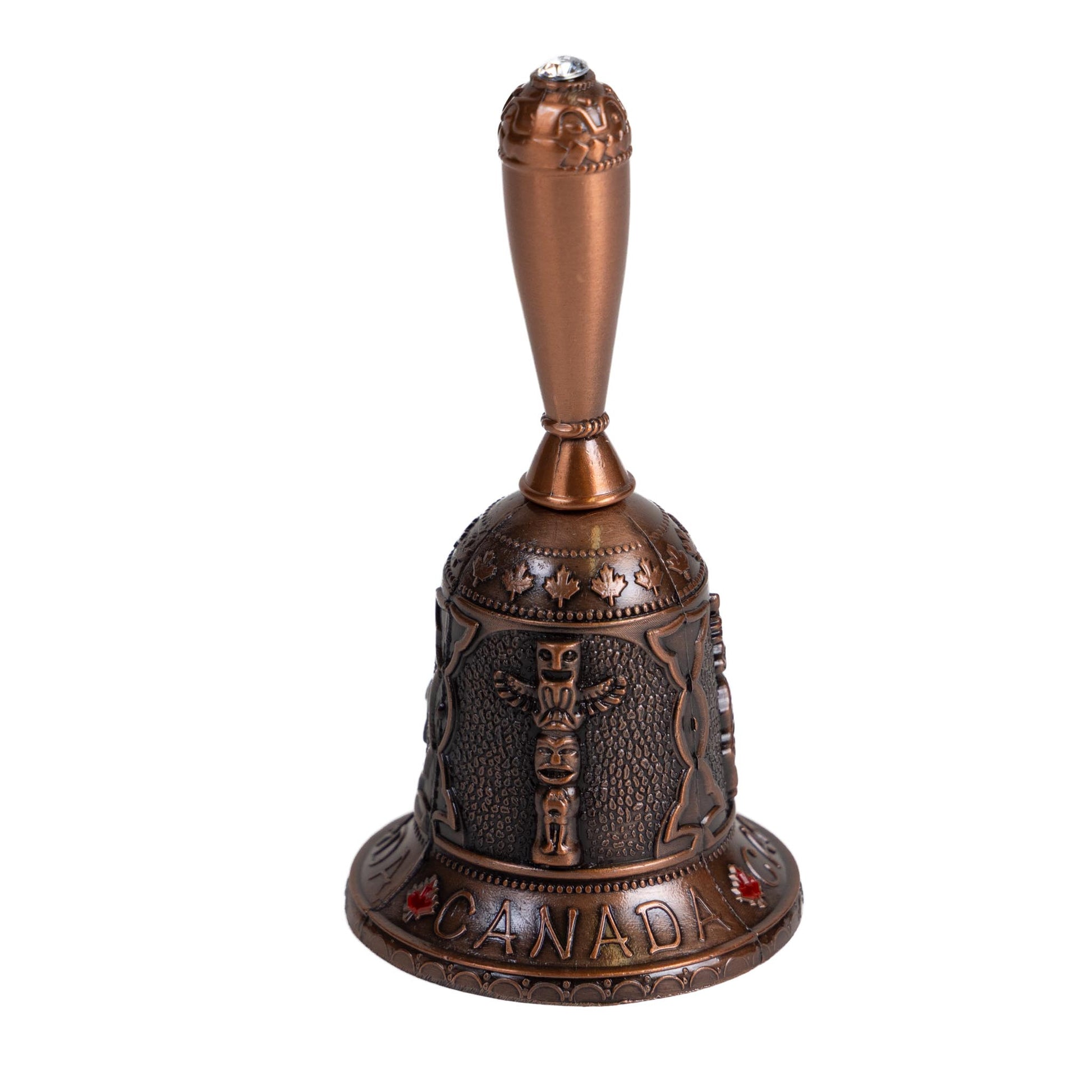 Canada Souvenir Bell - Canadian Landmarks Metal