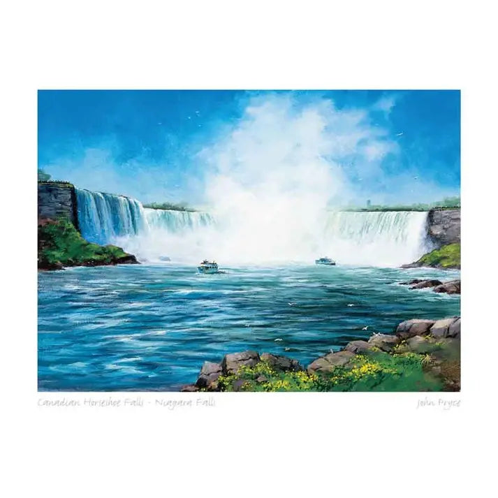 Art Card by John Pryce - Niagara Falls