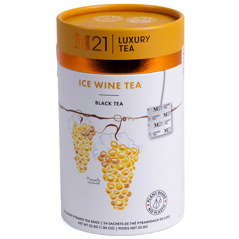 Canadian Ice Wine Tea in Paper Can - 24 tea bags