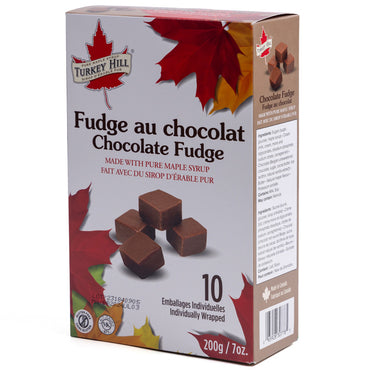 Chocolate Maple Fudge in French