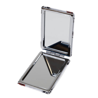 Canadian Icons with Maple Leaf Compact Mirror open