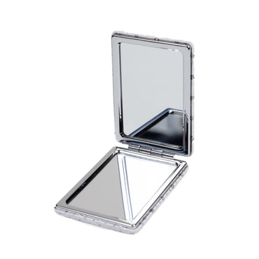 Toronto City Icons Glitter Compact Mirror open