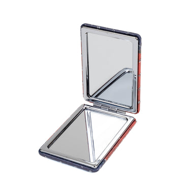 Toronto Cityscape Canadian Flag Glitter Compact Mirror