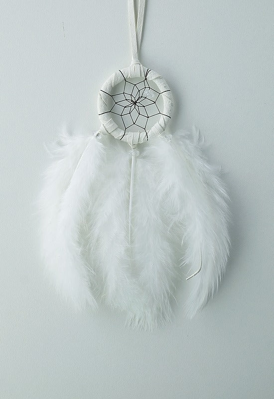 Dream Catcher - Enlighten - White - 1.5"