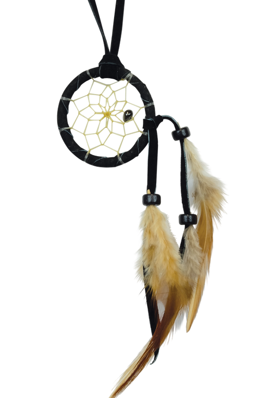 Dream Catcher - Little Spirit - Black - 1.5"