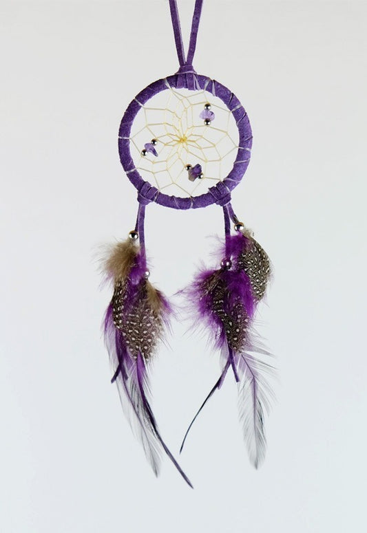 Dream Catcher - Polka Dot Plumage - Purple - 2"