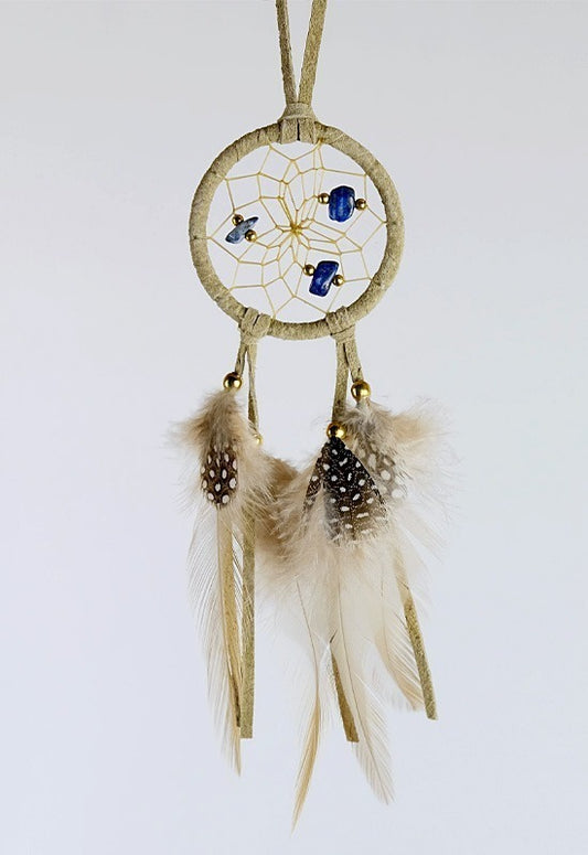 Dream Catcher - Polka Dot Plumage - Tan - 2"