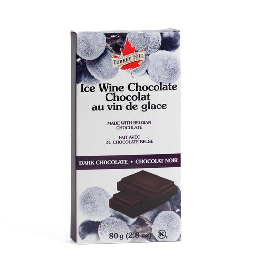 Chocolate negro con vino de hielo - 80 g