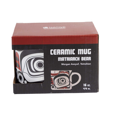 Indigenous Mug - Matriarch Bear by Morgan Asoyuf with box
