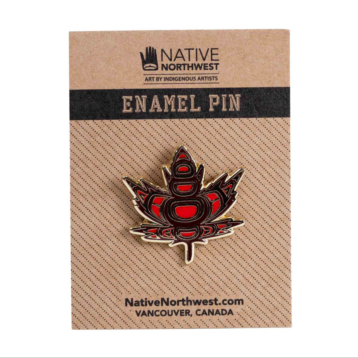 Indigenous Pin - Indigenous Maple by Paul Windsor