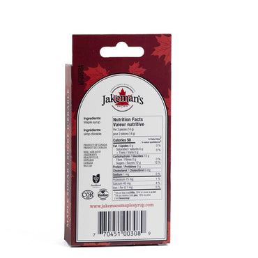 Jakeman's Maple Sugar - 70g-ingredients 