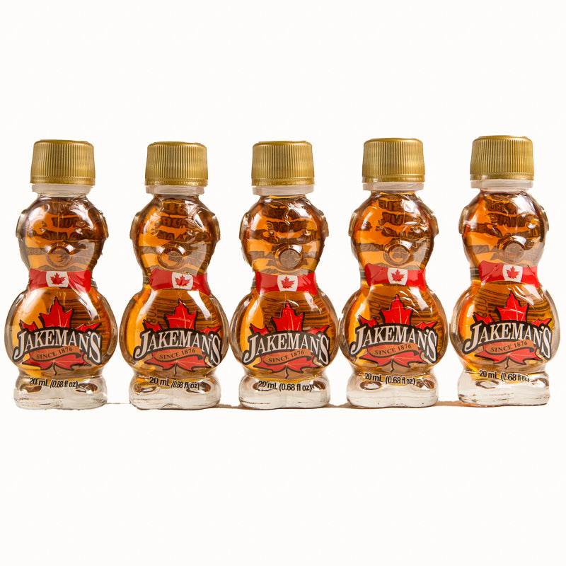 Jakeman‘s Pure Maple Syrup Canada Grade A Amber - 20ml x 5Pk