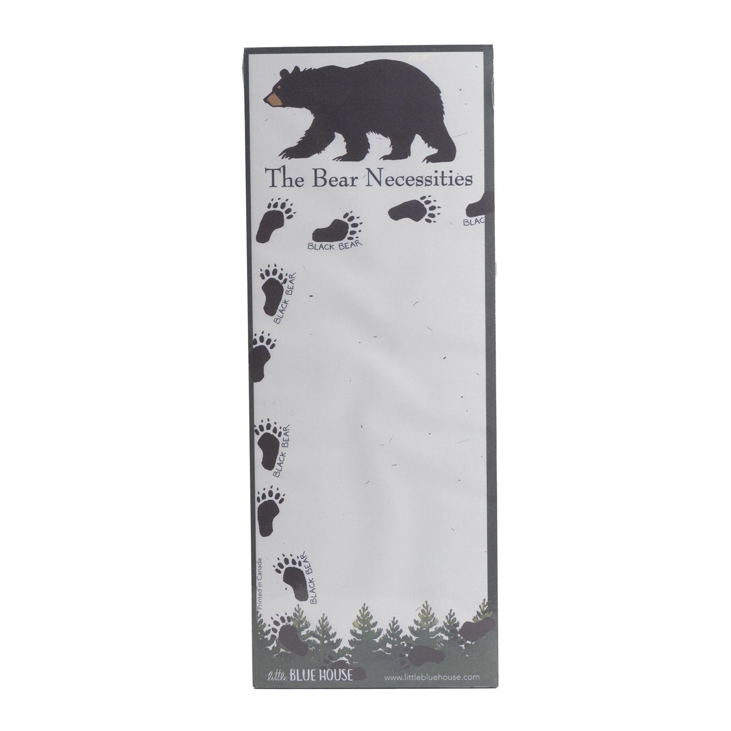 Magnetic Notepad - Bear Necessities